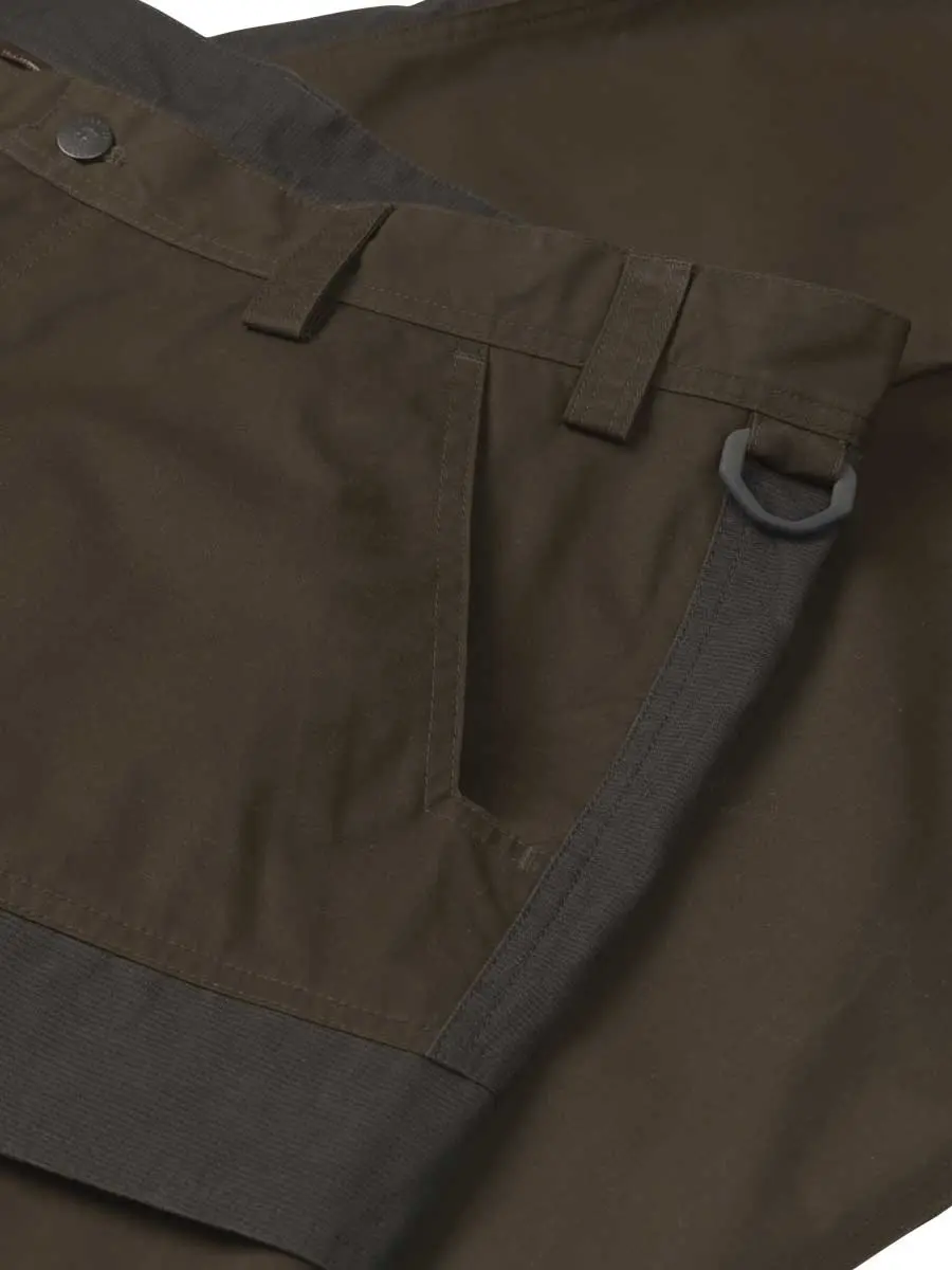 HARKILA Asmund Trousers - Mens - Willow Green & Shadow brown - Image 4