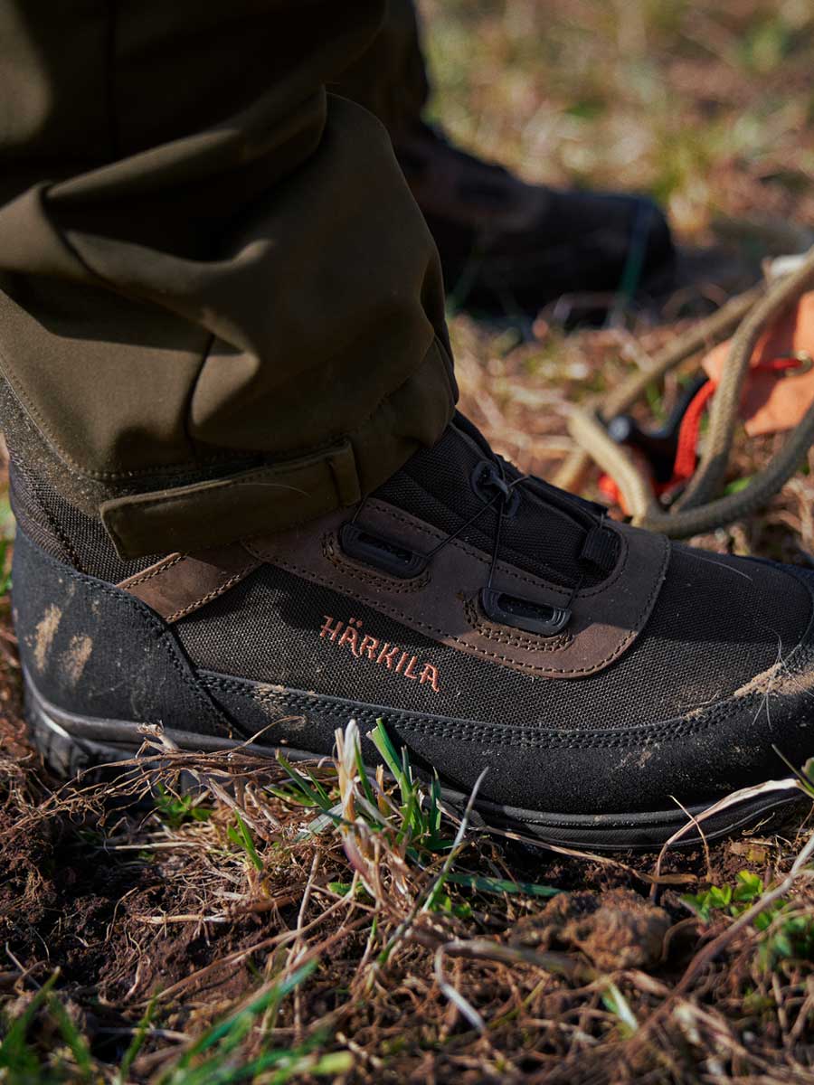 HARKILA Atammik GTX Boots - U-turn Wire Lacing System - Mens - Dark Brown - Image 3