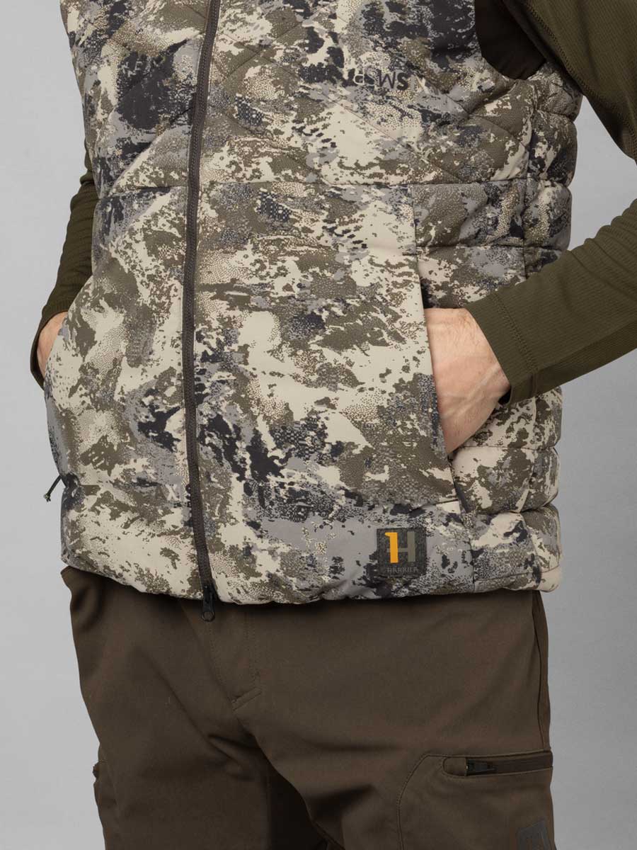 HARKILA Camo HSP Down Waistcoat - Mens - AXIS MSP Mountain - Image 5