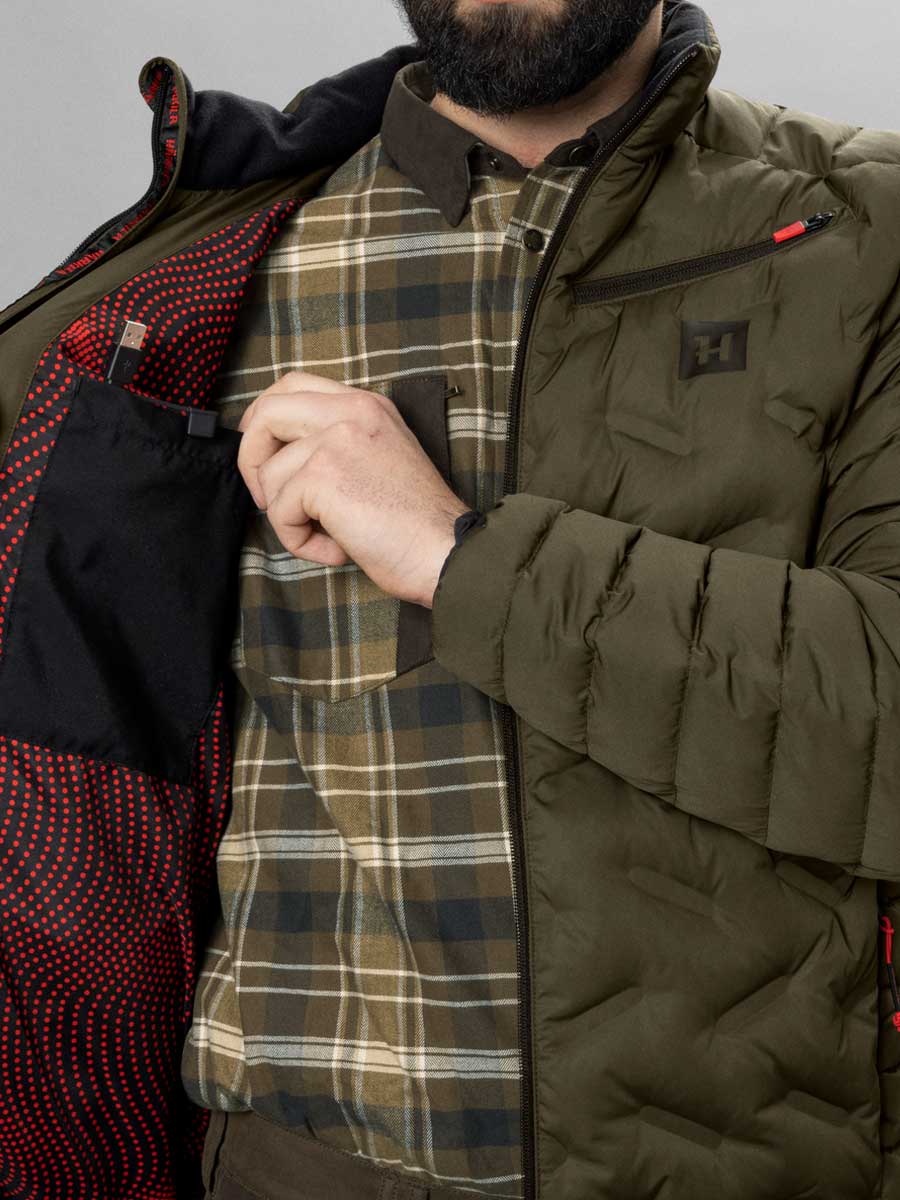HARKILA Clim8 Insulated Heat Control Jacket - Mens - Willow Green - Image 4