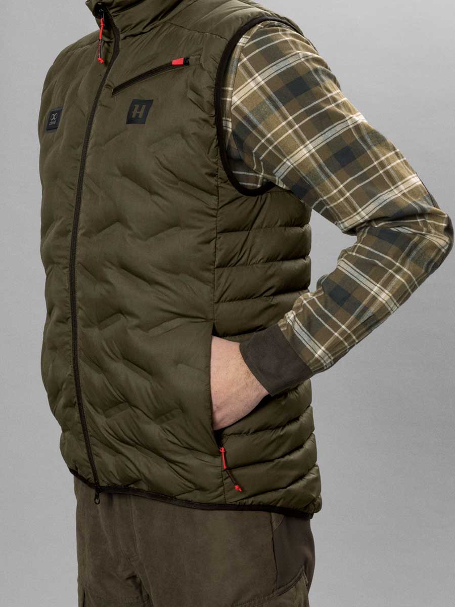 HARKILA Clim8 Insulated Heat Control Waistcoat - Mens - Willow Green - Image 6