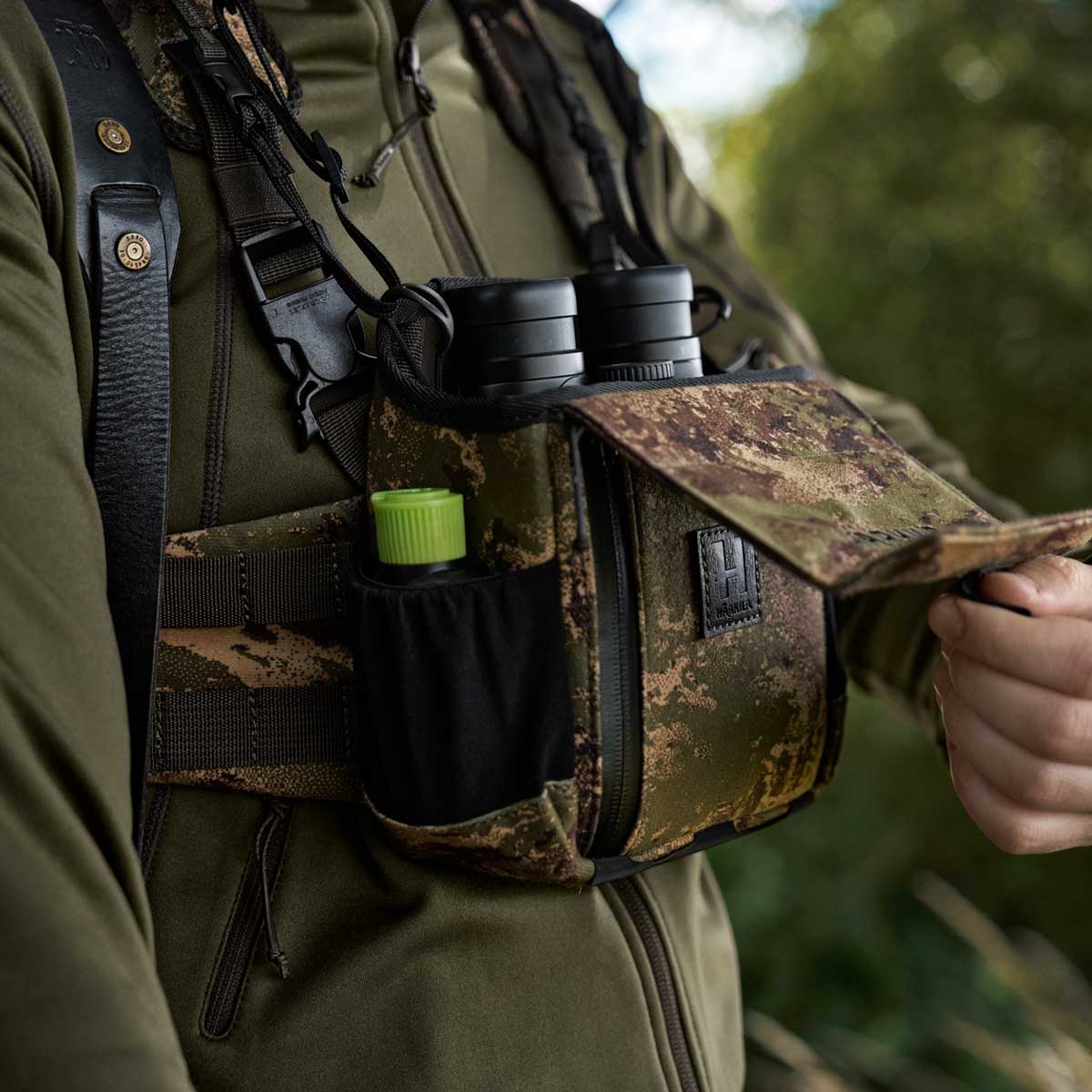HARKILA Binocular Harness - AXIS MSP Forest Green Camo - Image 2
