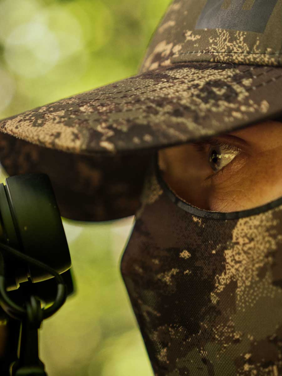 HARKILA Deer Stalker Camo Cap with Mesh Visor - AXIS MSP Forest Green - Image 2