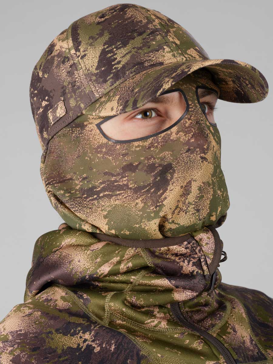 HARKILA Deer Stalker Camo Cap with Mesh Visor - AXIS MSP Forest Green - Image 7