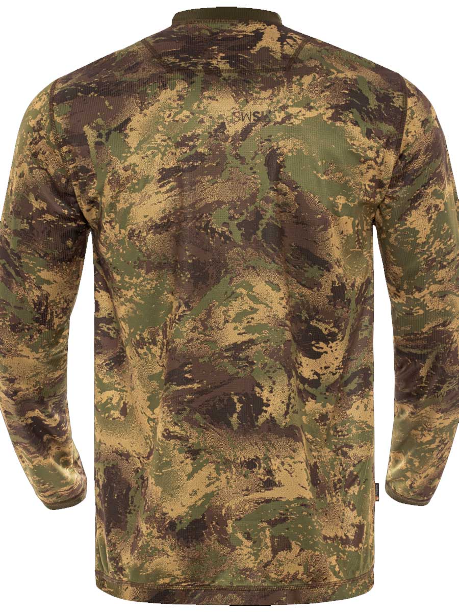 HARKILA Deer Stalker Camo Long Sleeve T-Shirt - Mens - AXIS MSP  Forest green - Image 4