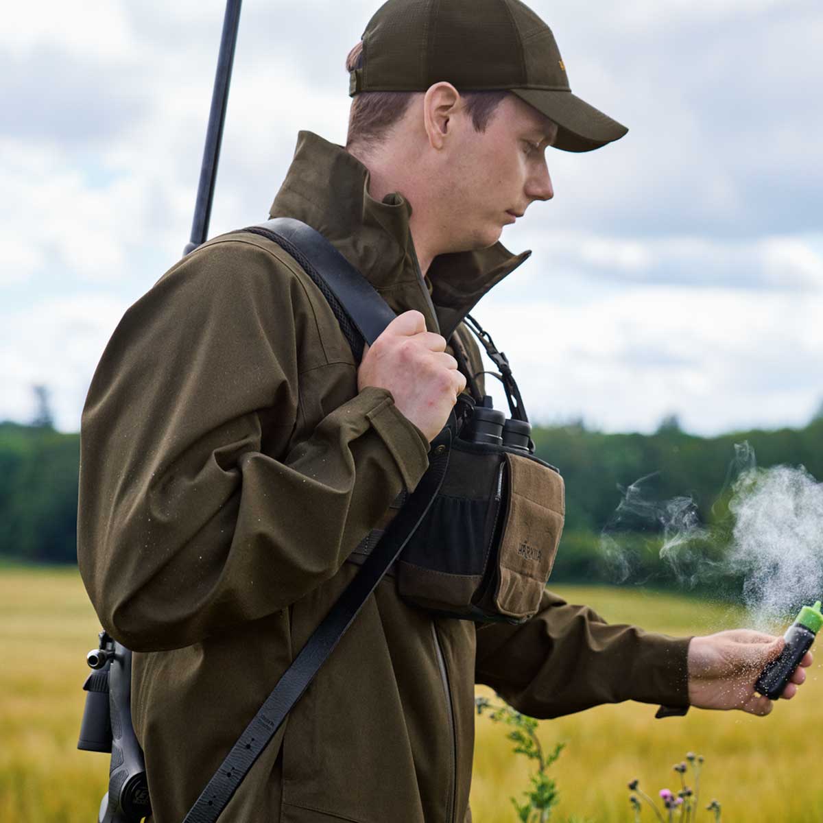 HARKILA Finnmark HWS Waterproof Jacket - Mens - Hunting Green - Image 4