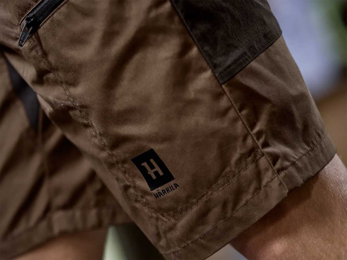 HARKILA Fjell Shorts - Mens - Dark Earth / Shadow Brown - Image 7