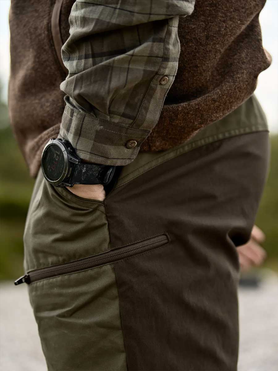 HARKILA Fjell Trousers - Mens - Grape Leaf / Willow Green - Image 10