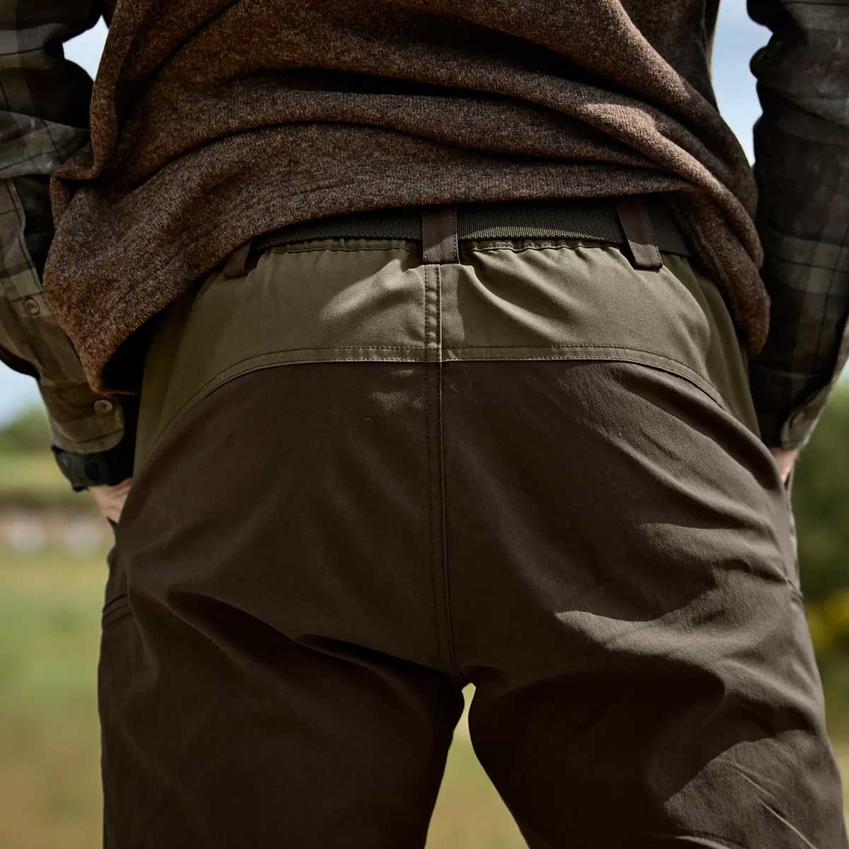 HARKILA Fjell Trousers - Mens - Grape Leaf / Willow Green - Image 5