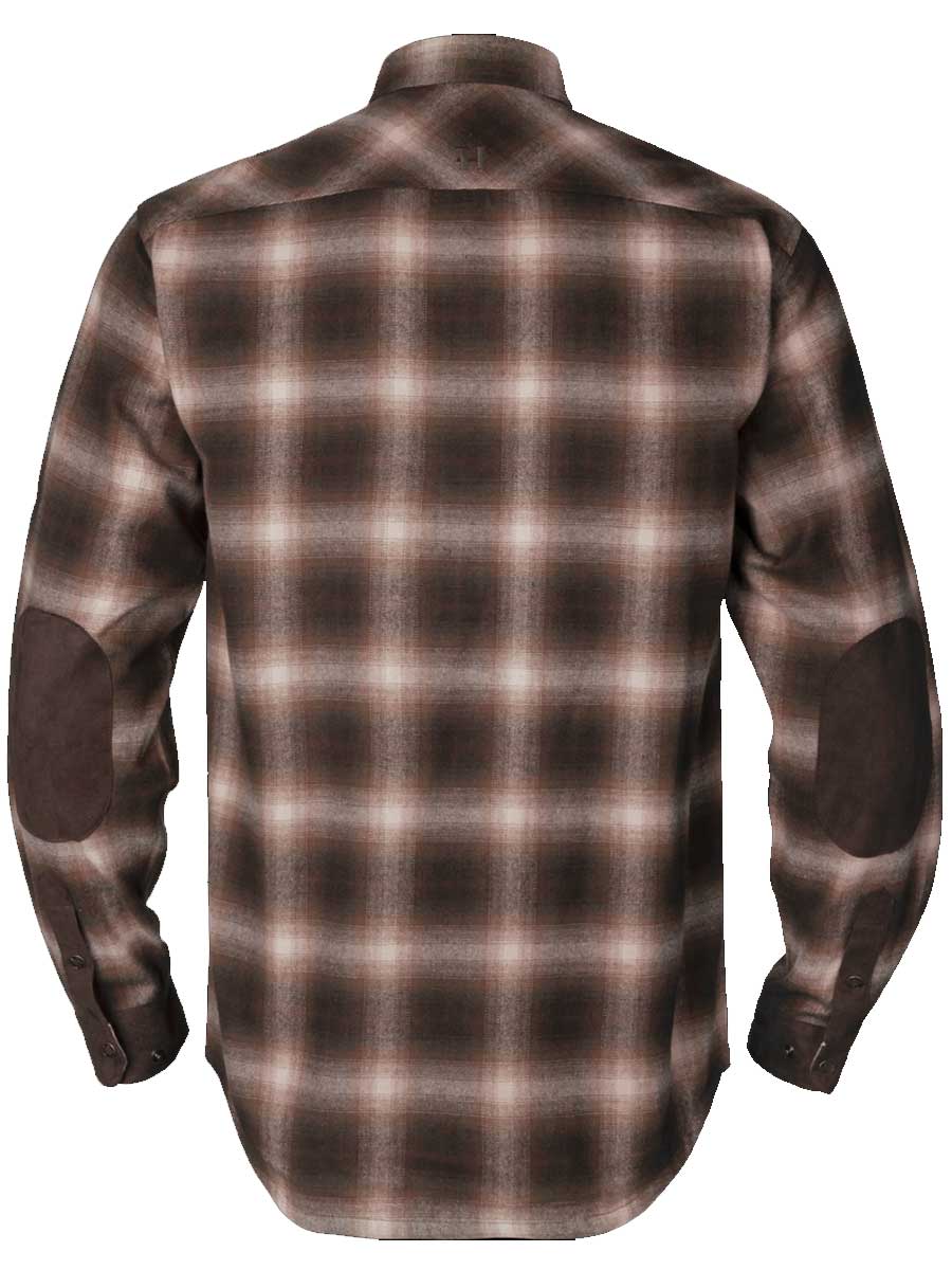 HARKILA Folke Shirt Jacket - Mens - Burgundy - Image 2