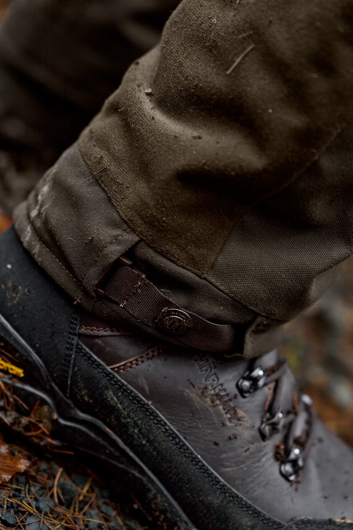 HARKILA Forest Hunter Pro GTX Trousers - Mens - Hunting Green / Shadow Brown - Image 3
