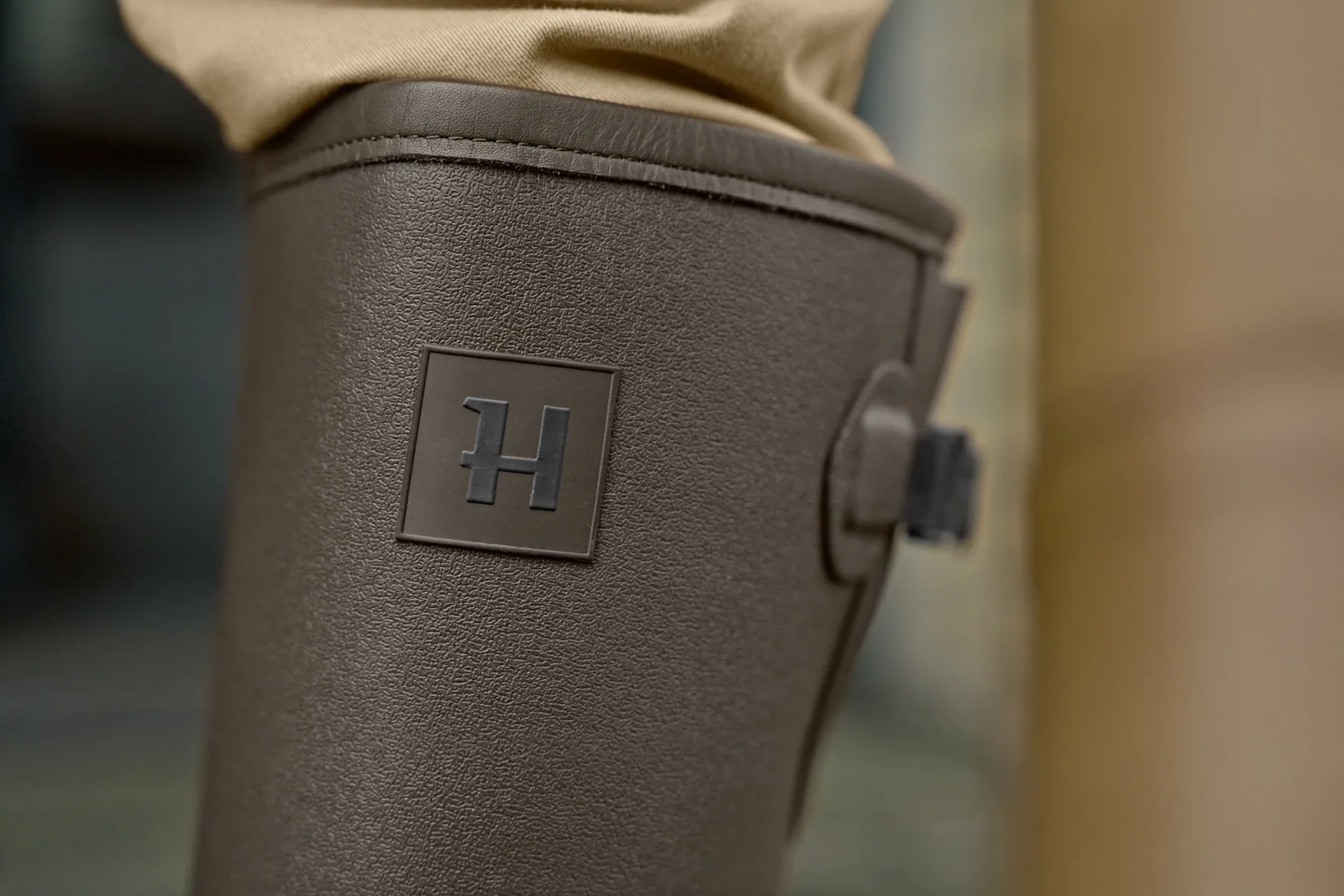 HARKILA Forester Gusset Wellington Boots - Dark Willow Green - Image 6