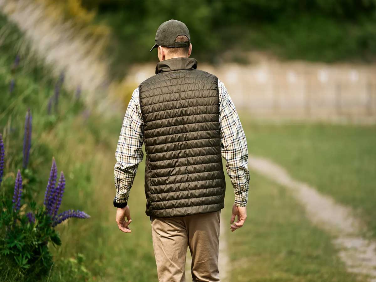 HARKILA Kalix HSP Waistcoat - Mens - Willow Green / Shadow Brown - Image 10