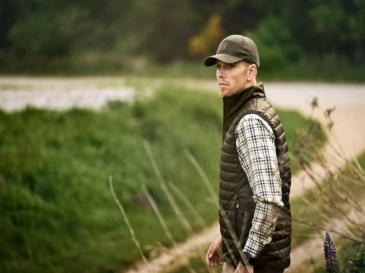 HARKILA Kalix HSP Waistcoat - Mens - Willow Green / Shadow Brown - Image 7