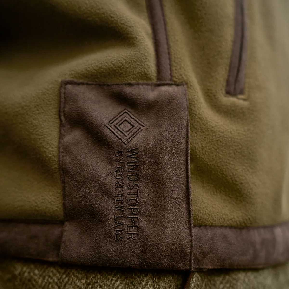 HARKILA Kamko Estate WSP Reversible Waistcoat - Mens - Dark Olive / Sea Blue - Image 7