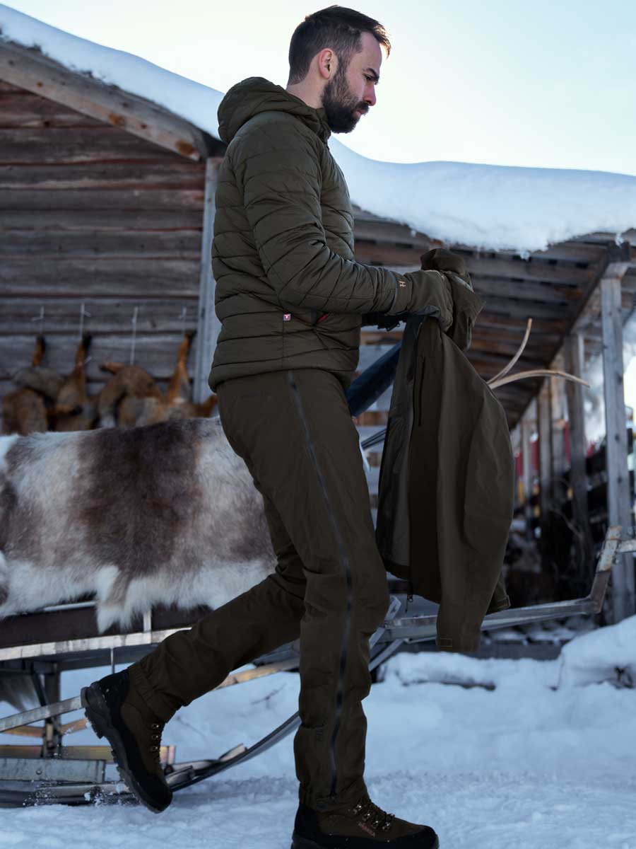 HARKILA Logmar HWS Waterproof Packable Trousers - Mens - Willow Green - Image 3