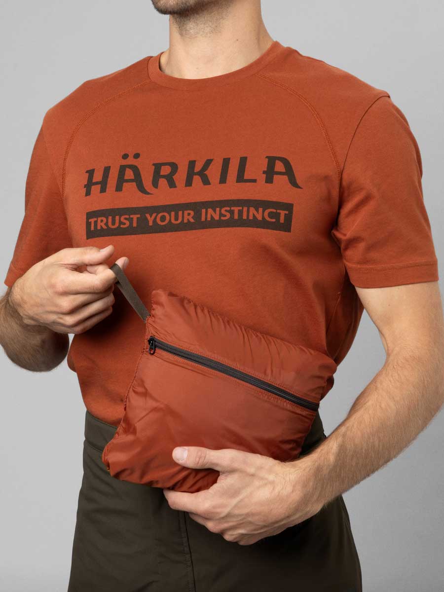 HARKILA Logmar Insulated Packable Waistcoat  - Mens - Willow Green - Image 4
