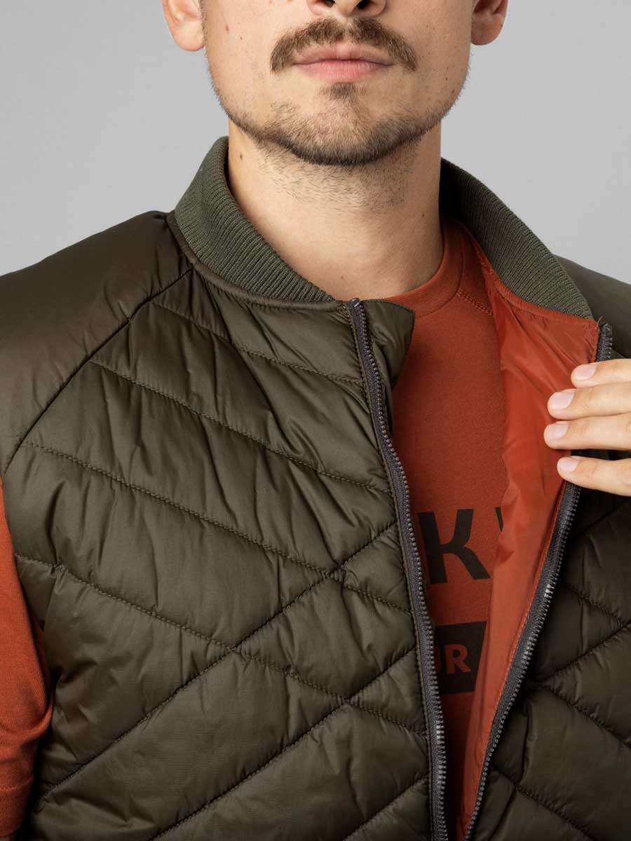 HARKILA Logmar Insulated Packable Waistcoat  - Mens - Willow Green - Image 5