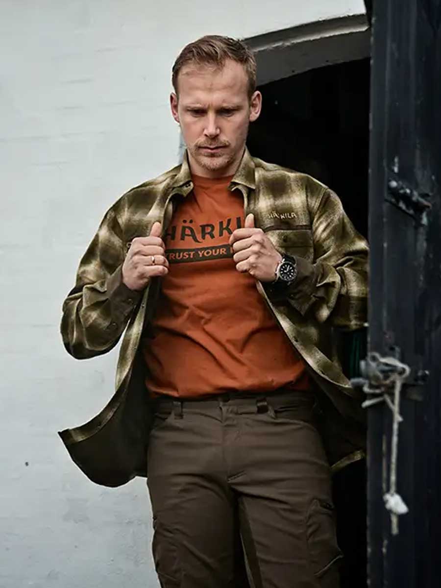 HARKILA Logo T-shirt - Mens - Arabian Spice - Image 2