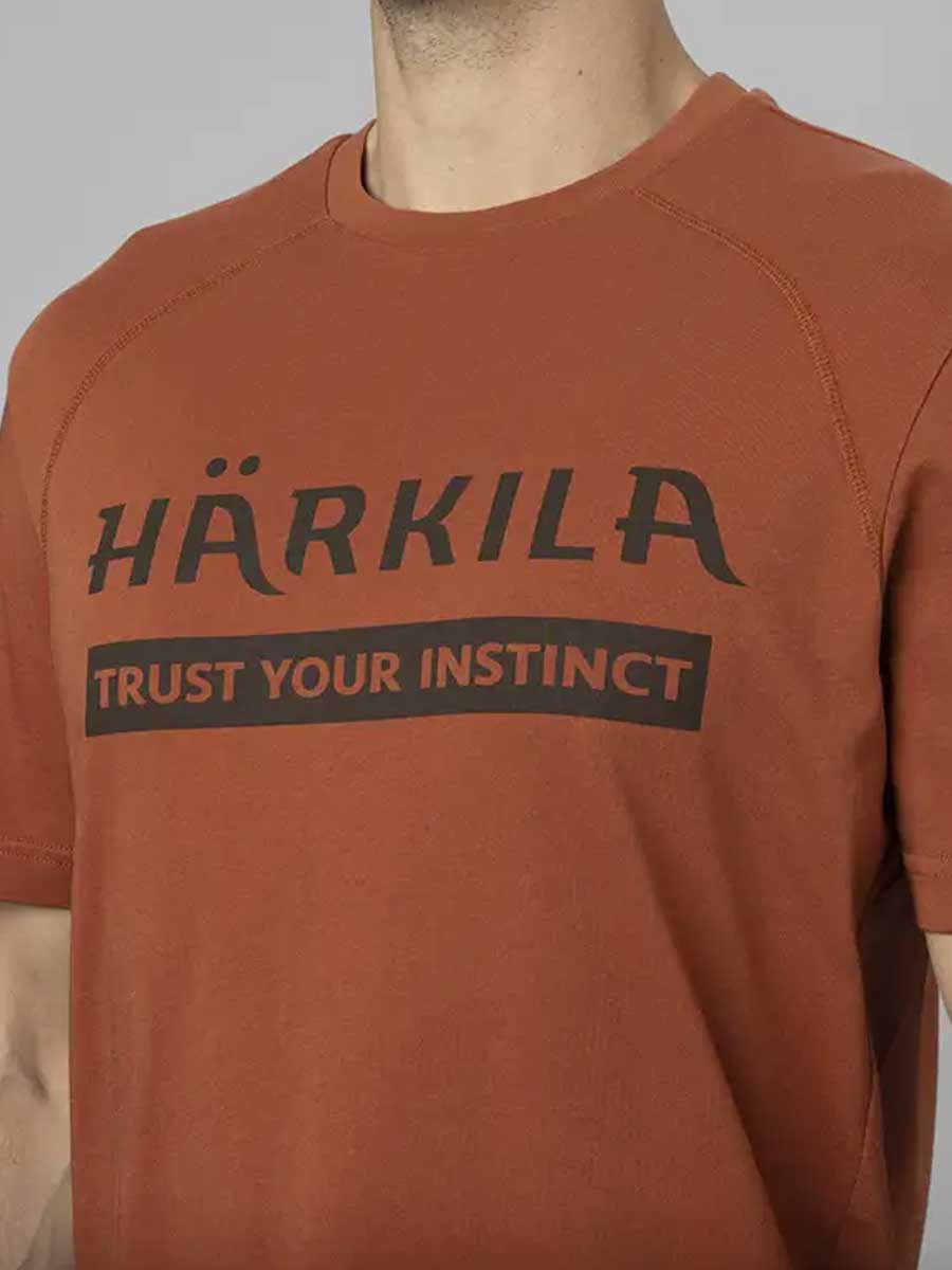 HARKILA Logo T-shirt - Mens - Arabian Spice - Image 3