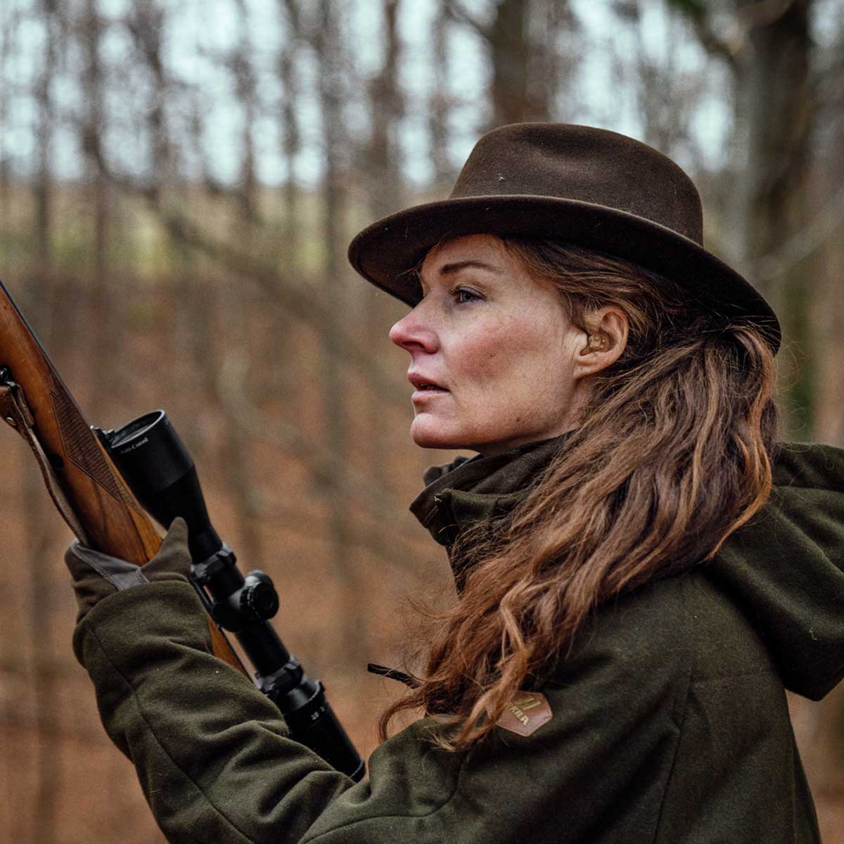 HARKILA Metso Water-Repellent Crushable Wool Hat - Shadow Brown - Image 4