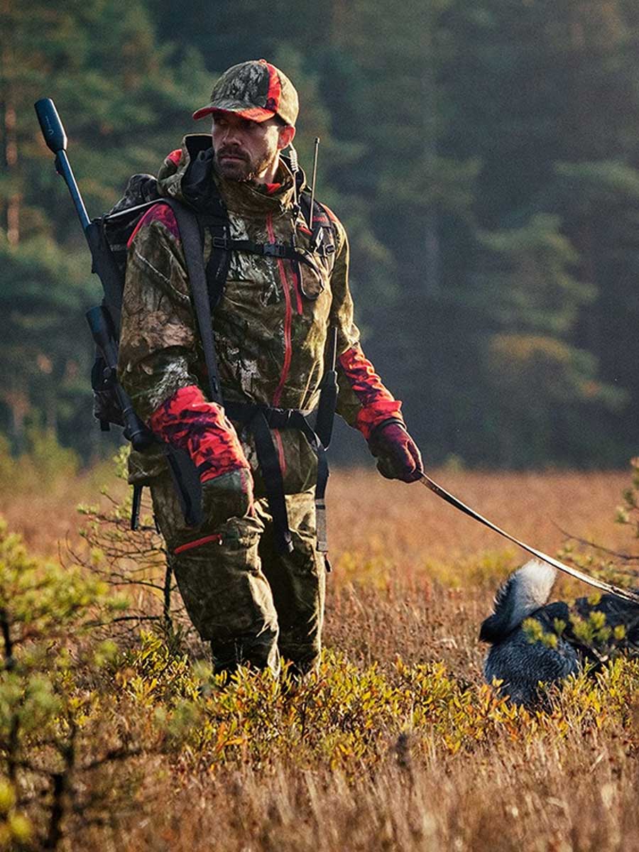 HARKILA Moose Hunter 2.0 GTX Jacket - Mens - Mossy Oak Break-Up Country/Mossy Oak Red - Image 2