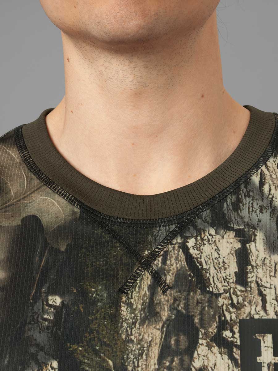 HARKILA Moose Hunter 2.0 Long Sleeve T-Shirt - Mens - MossyOak - Image 3