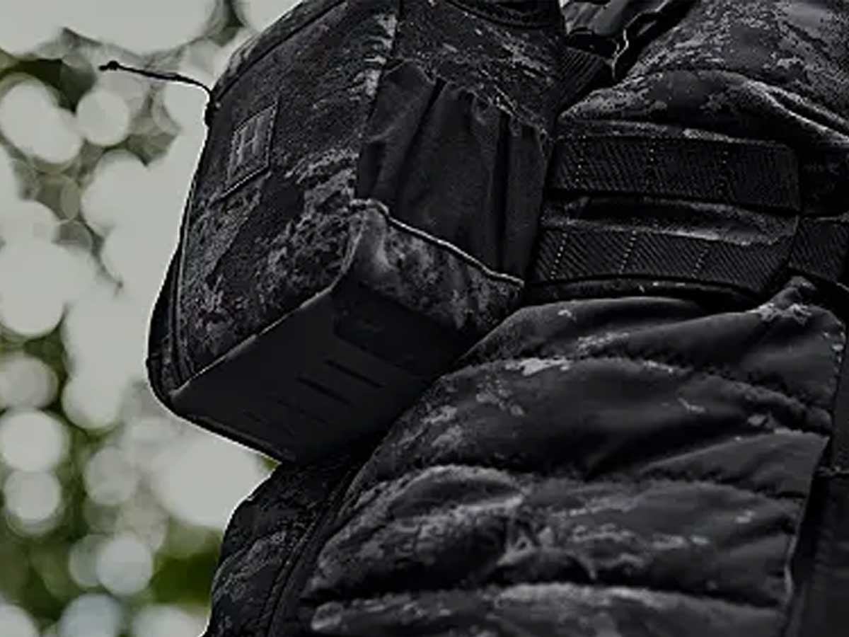 HARKILA Binocular Harness - NOCTYX AXIS MSP Black Camo - Image 5