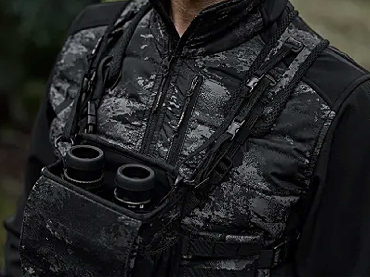 HARKILA Binocular Harness - NOCTYX AXIS MSP Black Camo - Image 6