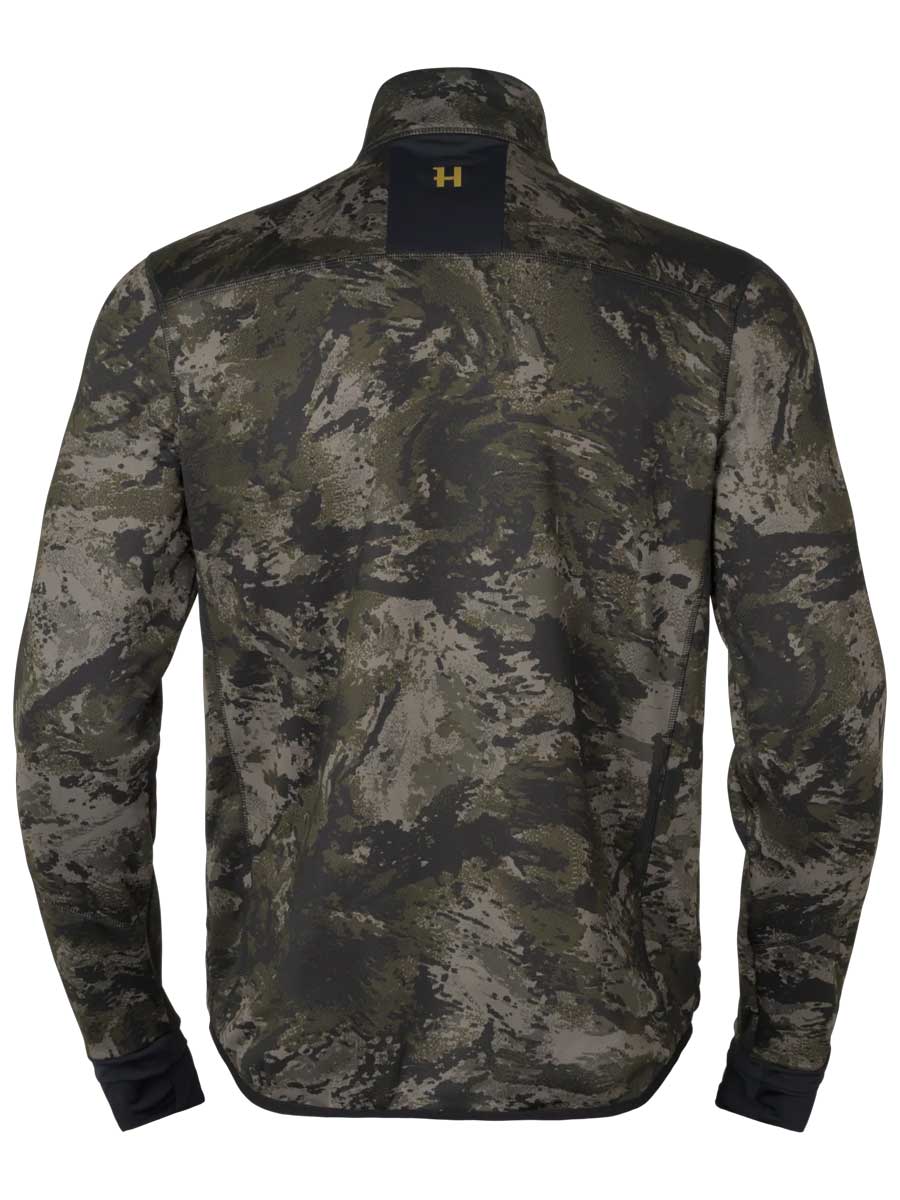 HARKILA NOCTYX Camo Full Zip Fleece - Mens - AXIS MSP Black - Image 4
