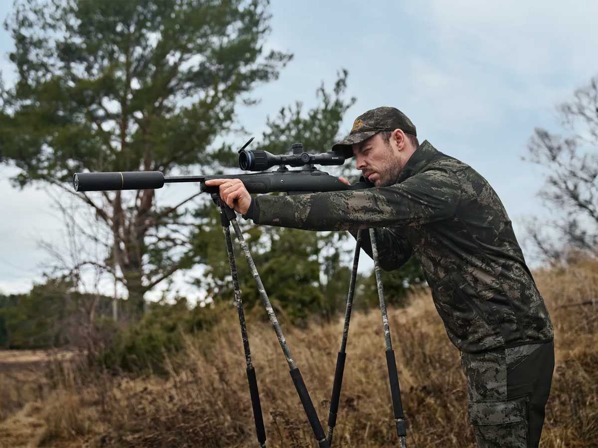 HARKILA NOCTYX Camo Full Zip Fleece - Mens - AXIS MSP Black - Image 5