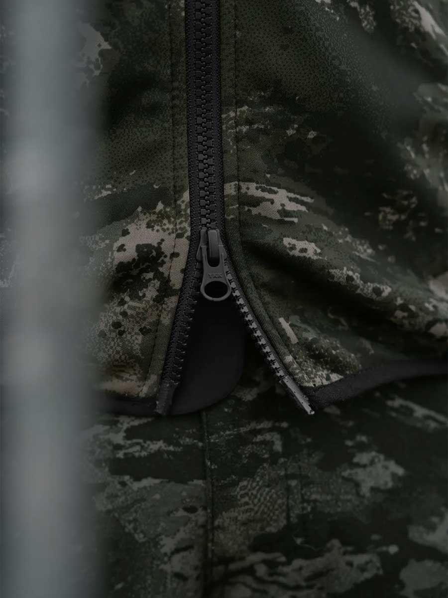 HARKILA NOCTYX Camo Full Zip Fleece - Mens - AXIS MSP Black - Image 8