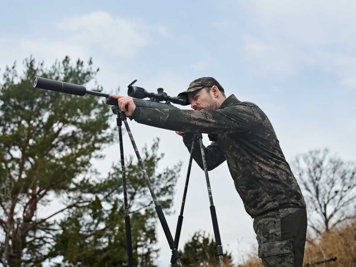 HARKILA NOCTYX Camo Full Zip Fleece - Mens - AXIS MSP Black - Image 9