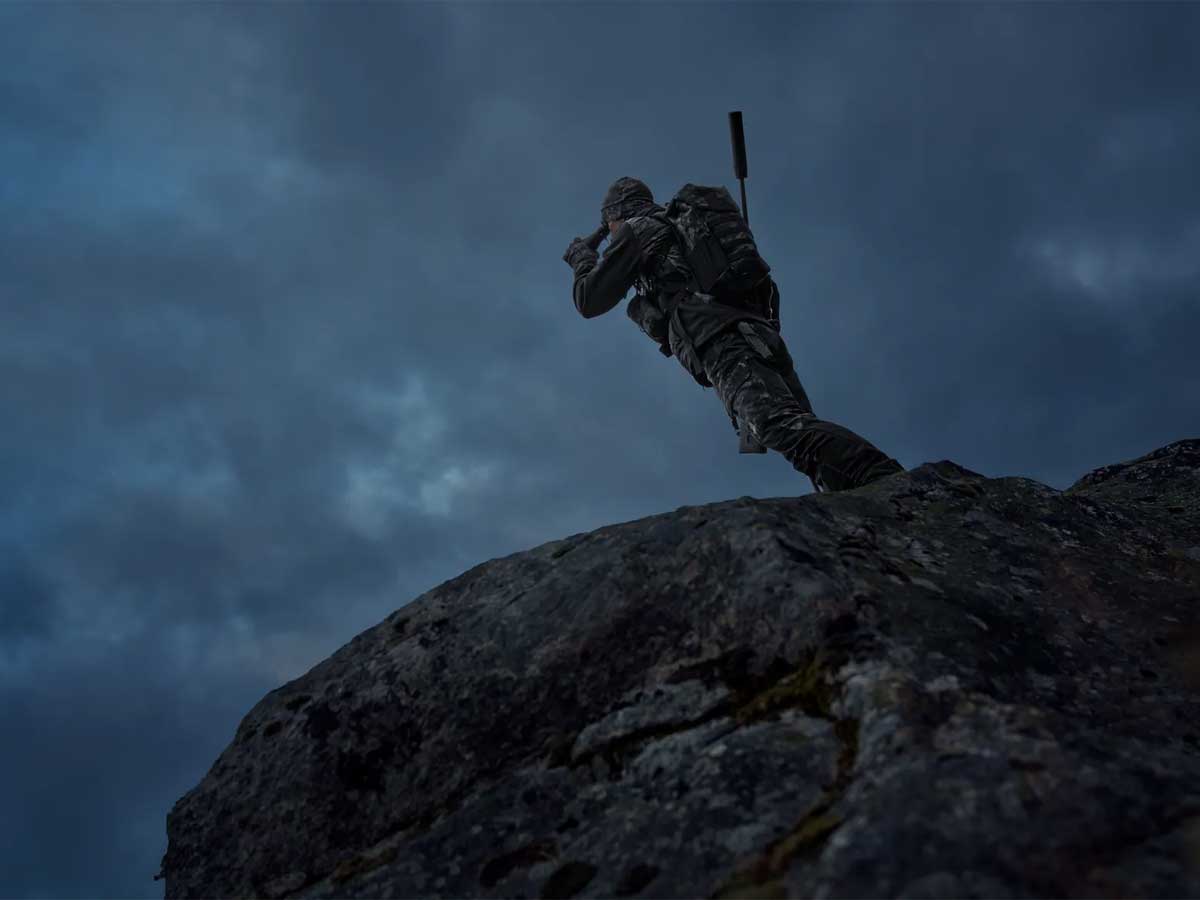 HARKILA NOCTYX Camo Hybrid Jacket - Mens - AXIS MSP Black - Image 9