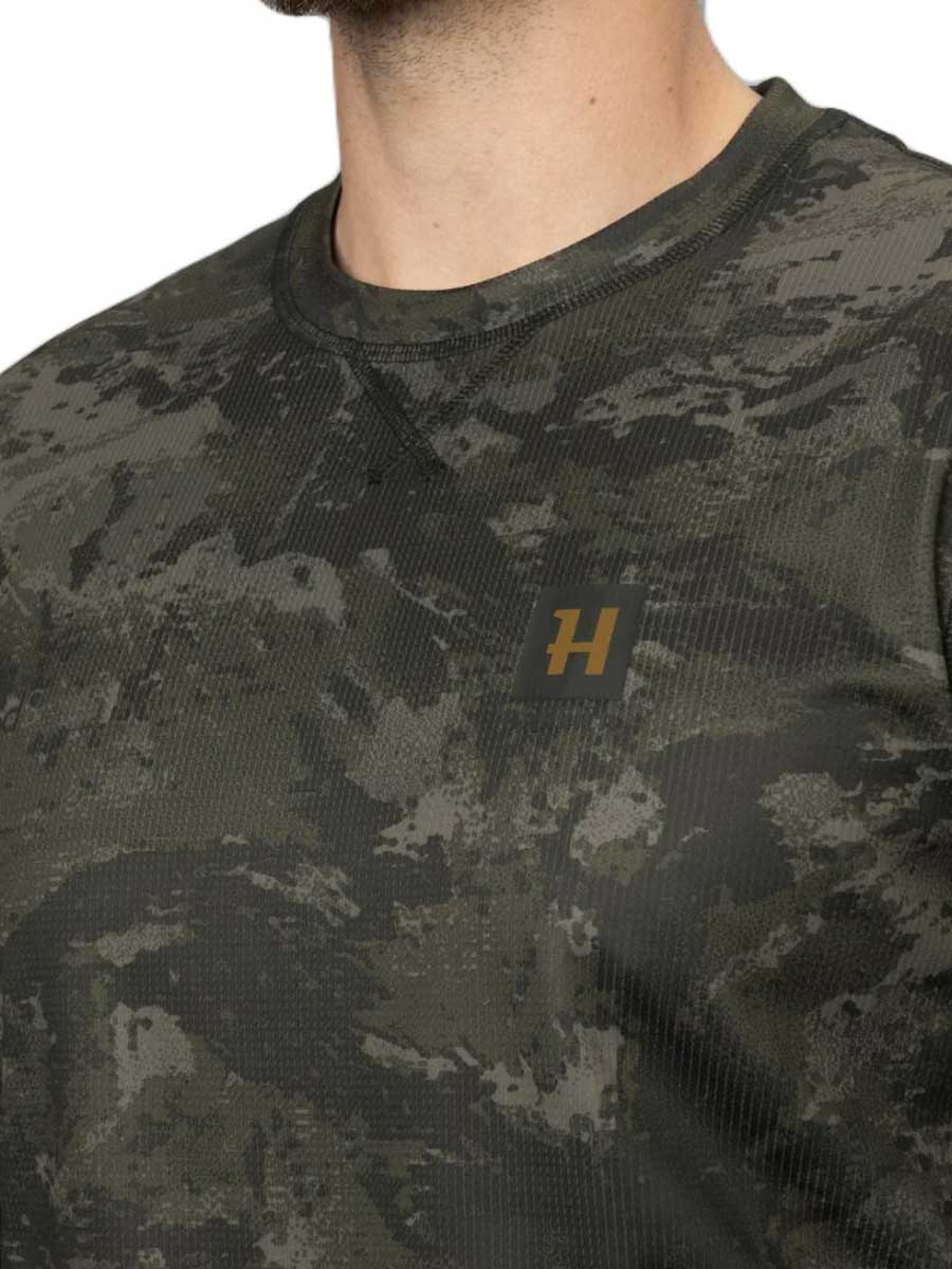 HARKILA NOCTYX Camo Long Sleeved T-shirt - Mens - AXIS MSP Black - Image 3