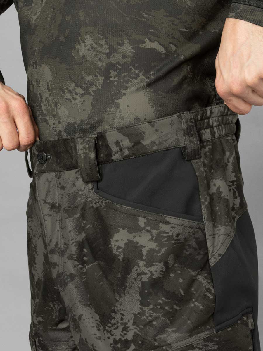HARKILA NOCTYX Camo Silent Trousers - Mens - AXIS MSP Black - Image 3