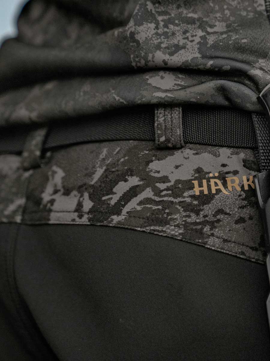 HARKILA NOCTYX Camo Silent Trousers - Mens - AXIS MSP Black - Image 4