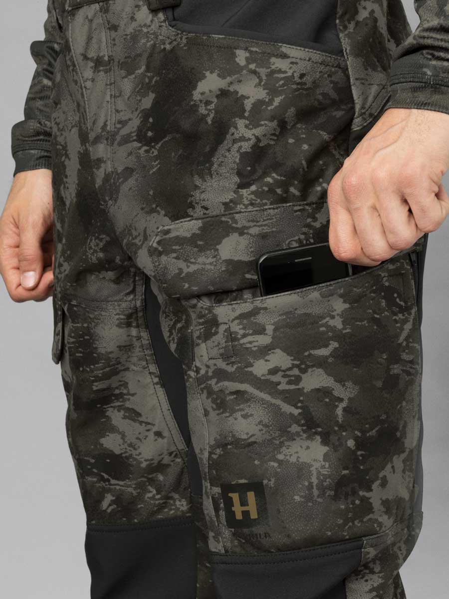 HARKILA NOCTYX Camo Silent Trousers - Mens - AXIS MSP Black - Image 8