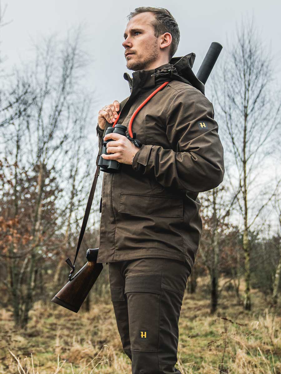 HARKILA Nordic Hunter HWS Jacket - Windproof & Waterproof - Mens - Willow Green - Image 2