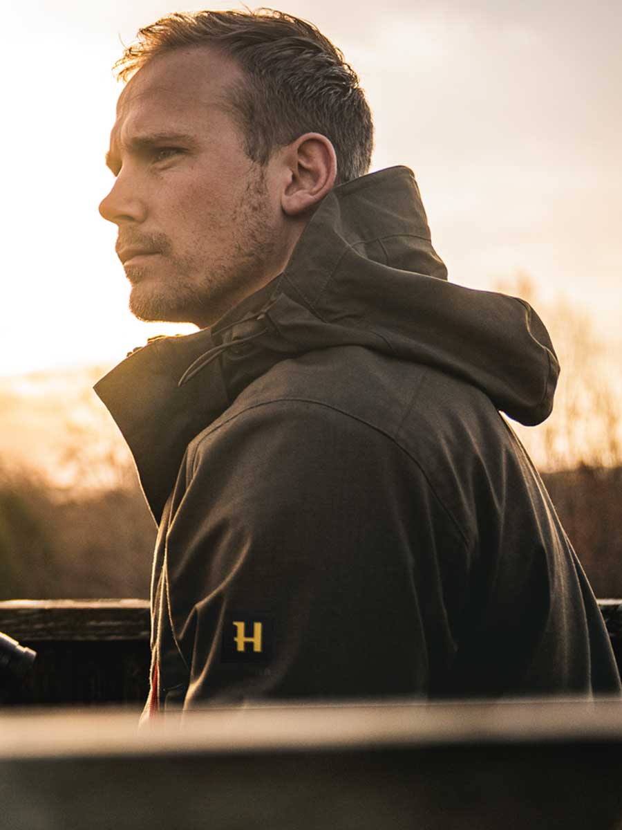 HARKILA Nordic Hunter HWS Jacket - Windproof & Waterproof - Mens - Willow Green - Image 3