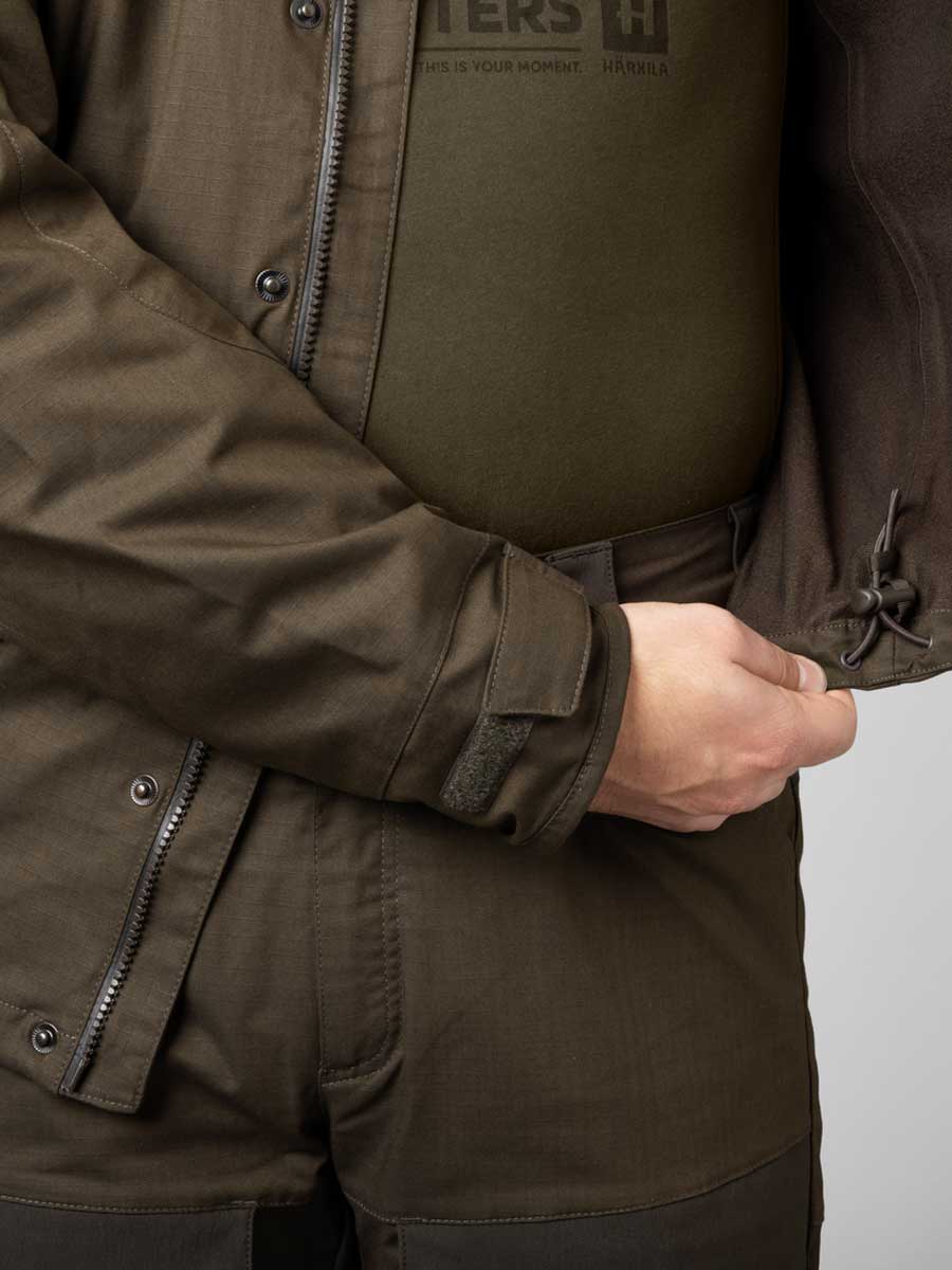 HARKILA Nordic Hunter HWS Jacket - Windproof & Waterproof - Mens - Willow Green - Image 8