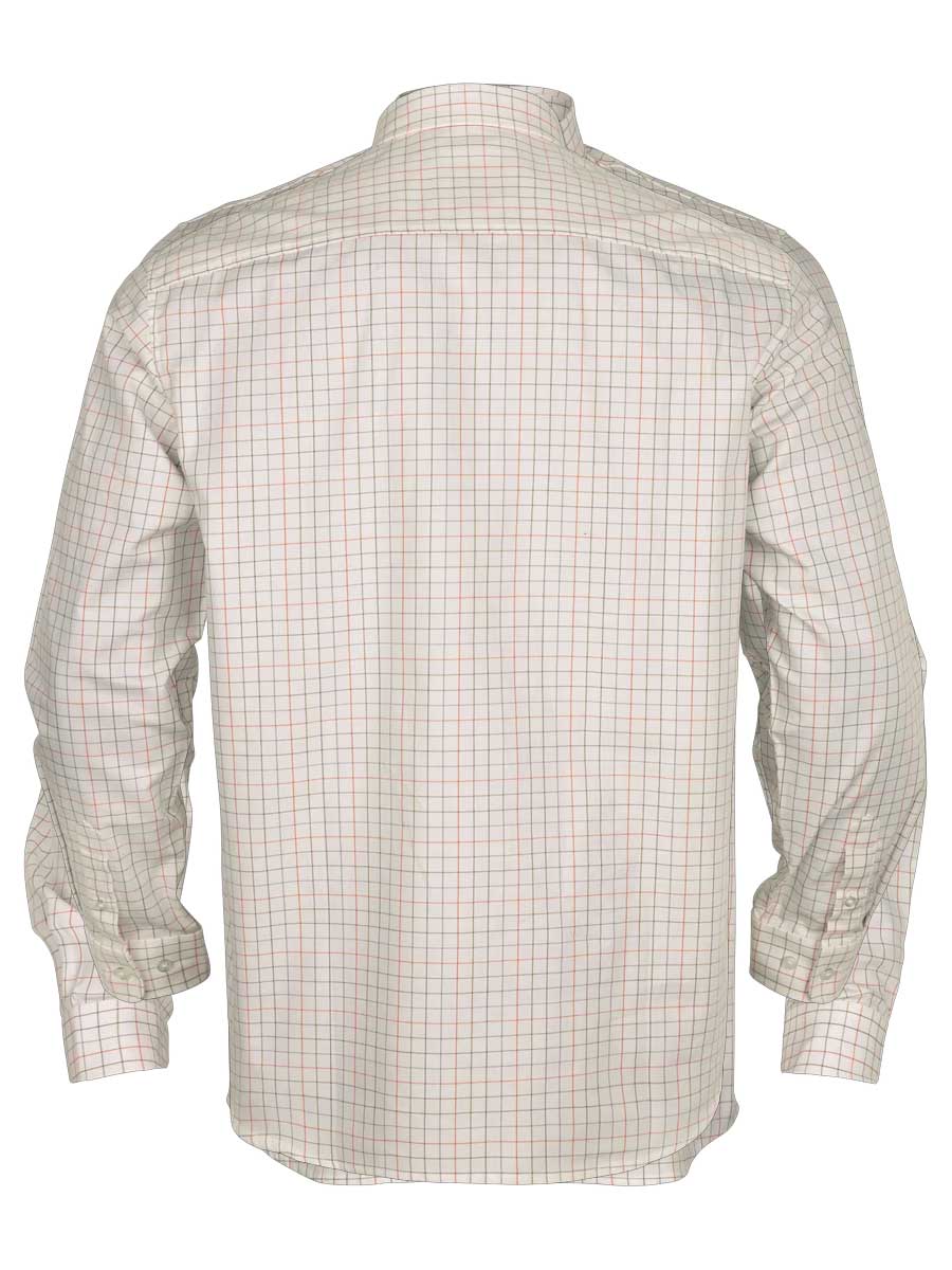 HARKILA Portfield Long Sleeve Shirt - Mens - Mandarin Check - Image 3