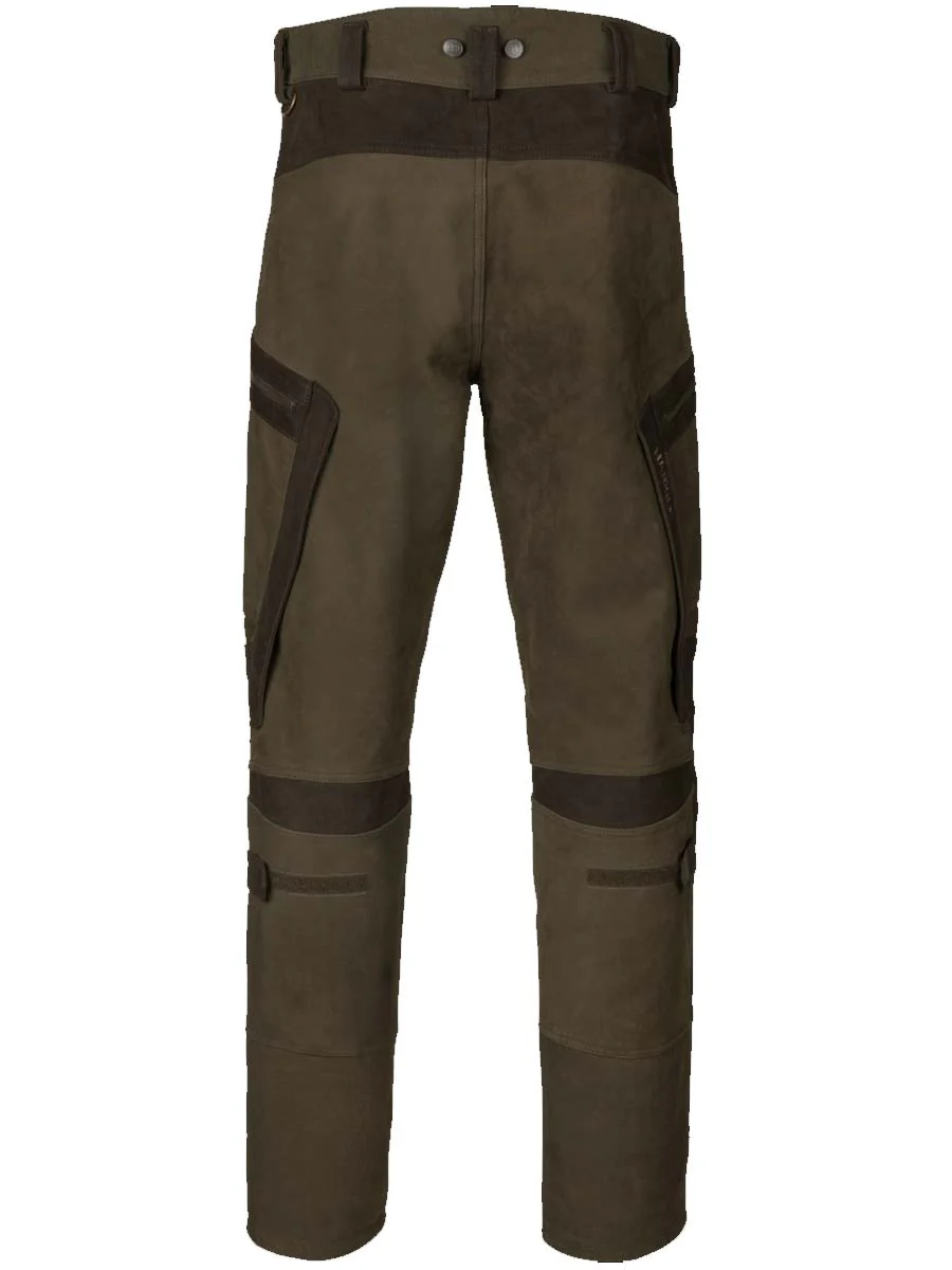 HARKILA Pro Hunter Leather Trousers - Mens - Willow Green - Image 10