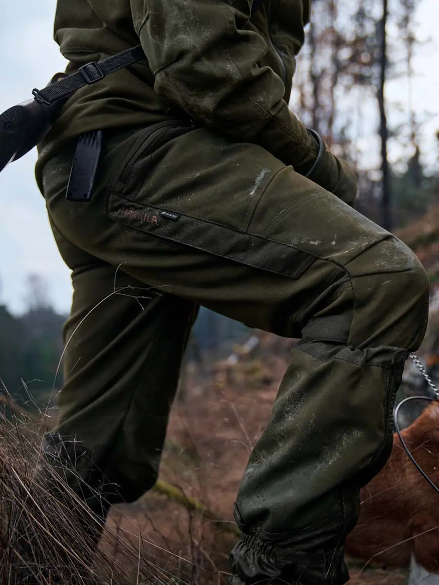 HARKILA Pro Hunter Move Trousers - Mens  GORE-TEX - Willow Green - Image 2
