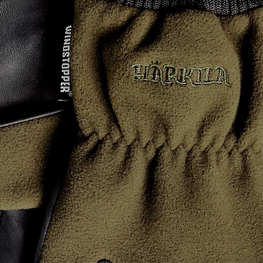 HARKILA Pro Shooter Gloves - Windstopper - Green - Image 2