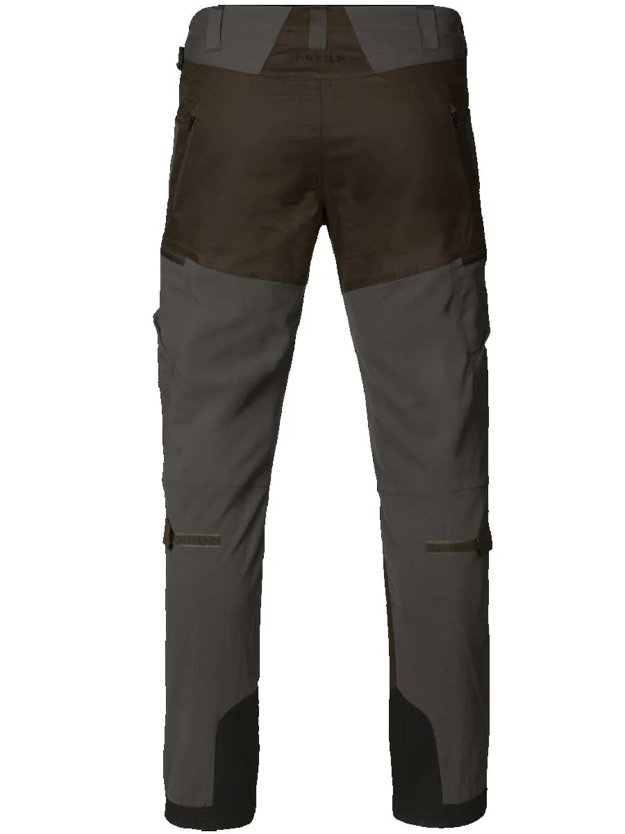 HARKILA Ragnar Trousers - Mens - Grey & Willow Green - Image 2