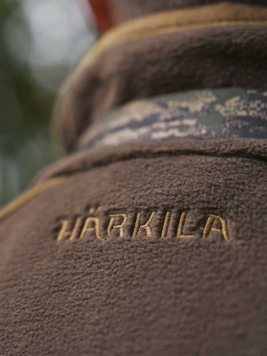 HARKILA Sandhem 200 Fleece Gilet - Mens Polartec - Demitasse Brown - Image 3