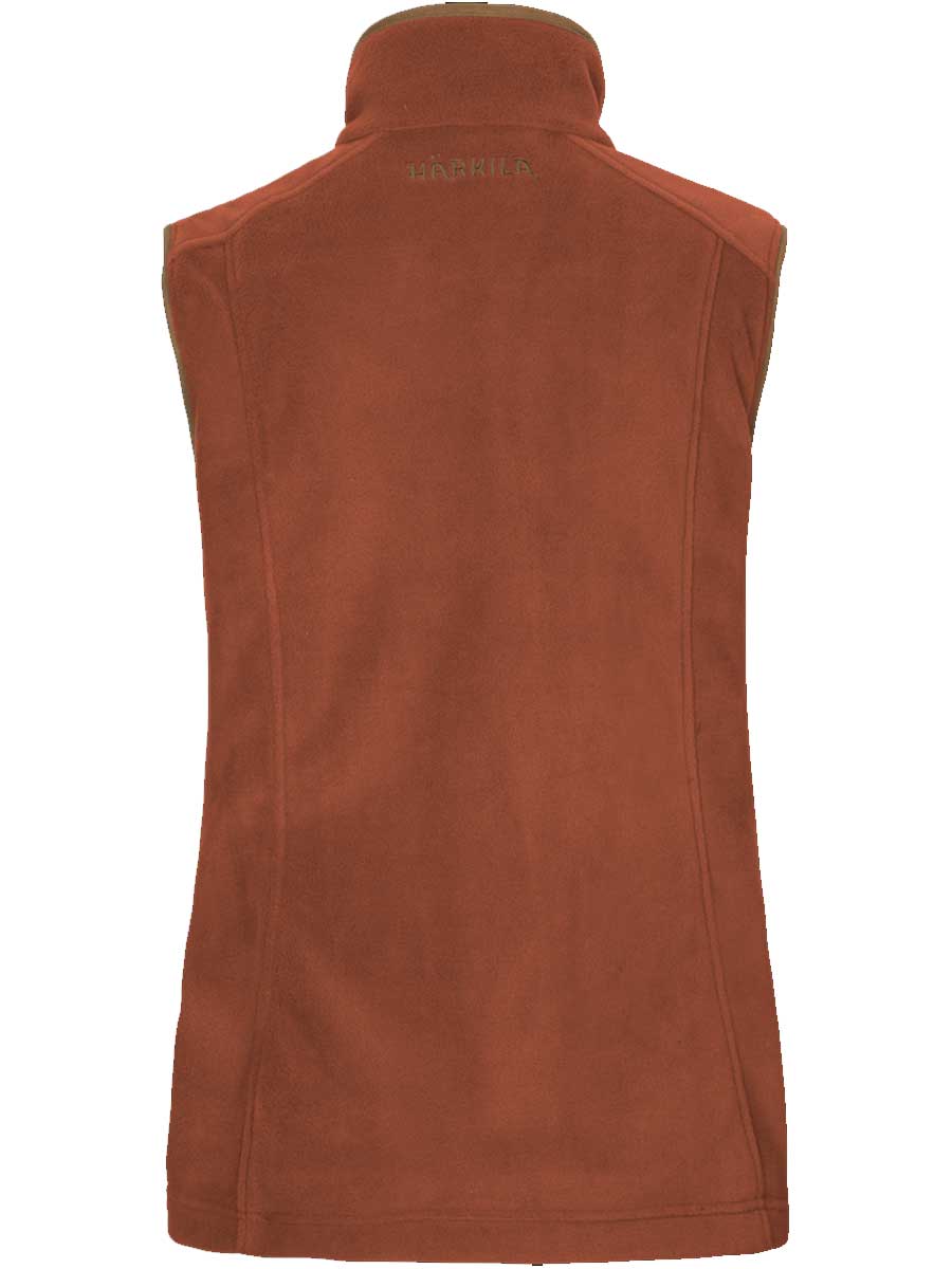 HARKILA Sandhem 200 Fleece Gilet - Women's - Arabian Spice - Image 2