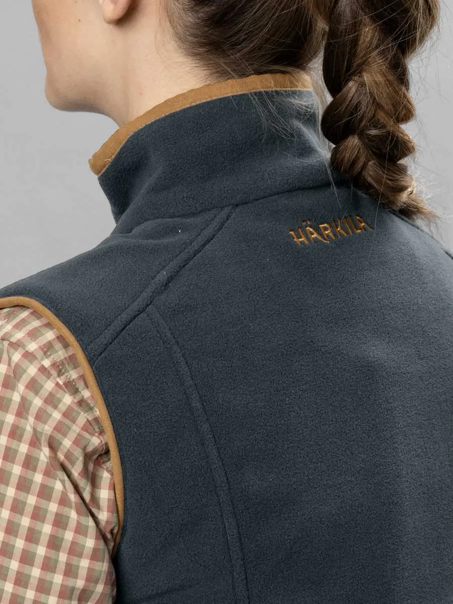 HARKILA Sandhem 200 Fleece Gilet - Women's - Dark Navy - Image 6