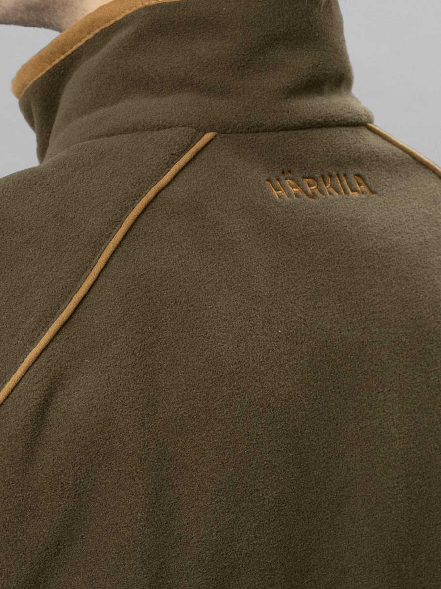 HARKILA Sandhem 200 Fleece Gilet - Mens Polartec - Willow Green - Image 5
